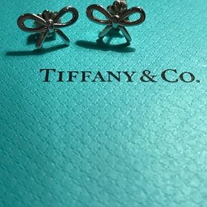 Tiffany bow earrings